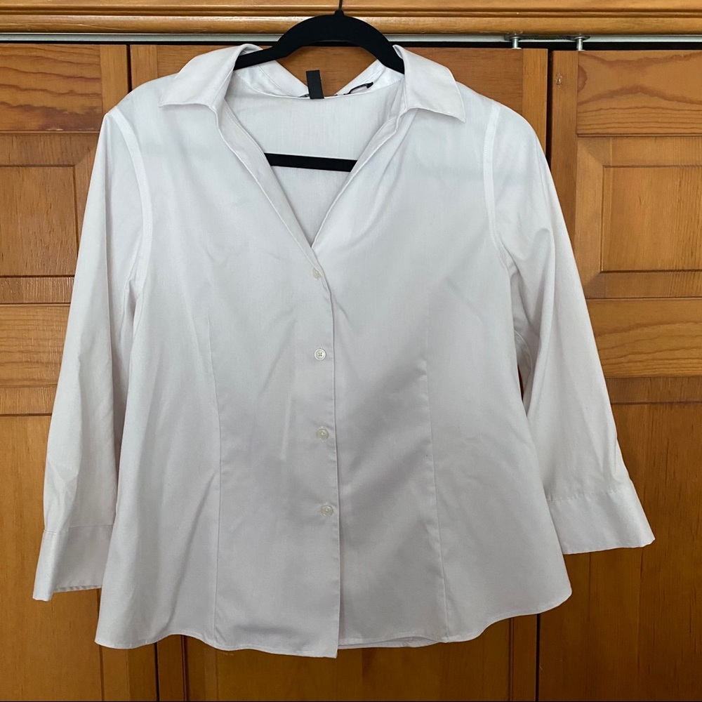 JONES NY Cream Blouse